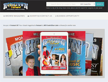 Tablet Screenshot of myhometownvalues.com